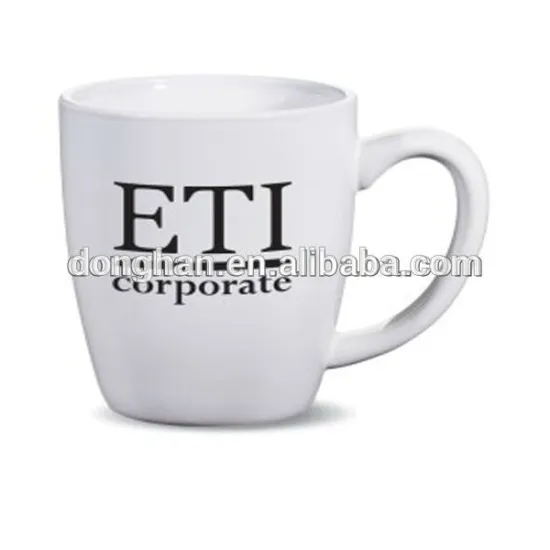 11oz stylish ceramic advertising mug wholesale for drinking milk or coffee