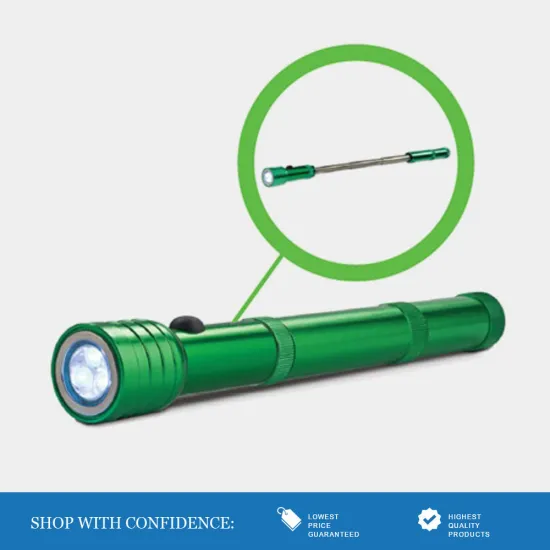 Hengbo Manufactur telescopic led flashlight with magnet