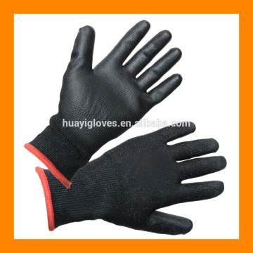 Best Price Cut Resistant Puncture Resistant Grab Spearfishing Gloves Polyeurethane Palm Coating Black Cut Resistant Gloves