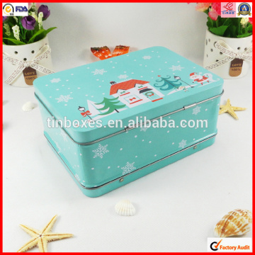 Lunch box in metallo di alta qualità con serratura e chiave
