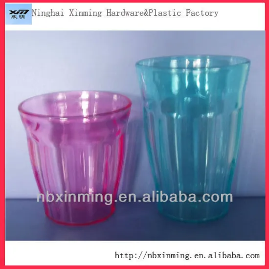 Transparent high quality Plastic drinking cup