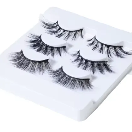 False Lash Synthetic Hair Lightweight Mink Eyelashes