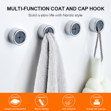 3pcs Self Adhesive Towel Holder Wall Mount Wash Cloth Hook Holder Bathroom Storage Rack towel hanger holder Bathroom rack