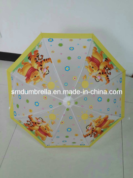Chidren Cute Creative Hot Sale Poe&EVA Transparent Umbrella