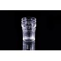 Handgeperste serie waterdrinkglas Verbonden hartglas