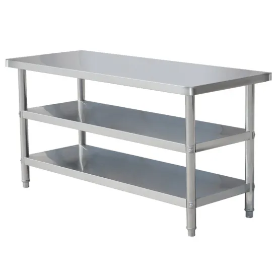High-Quality 304 Stainless Steel Assembled Work Table for Commercial Kitchens