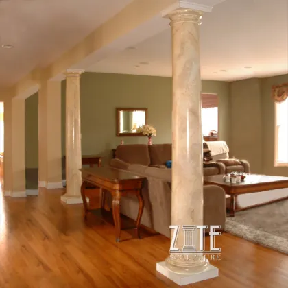 Western Style granite pillars design