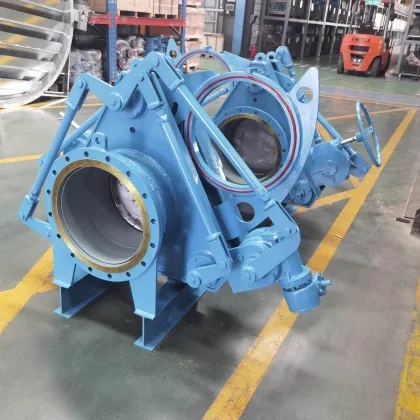 DN500 Lind Blind Valve for Technical Gas Applications