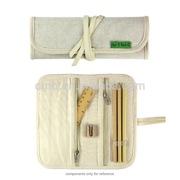 Eco Natural Multi-functional Pencil Case for Office/School