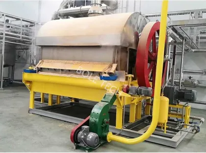 Starch rotary drum flaker Rotary drum scraper dryer