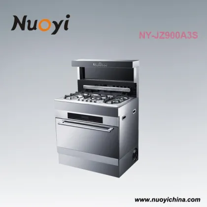 Easy life safety gas cooker range hood with oven three in one viking gas ranges