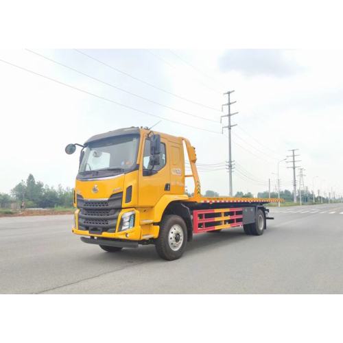 Camion de récupération de camion à plateaux de remorquage d&#39;urgence de 6 tonnes