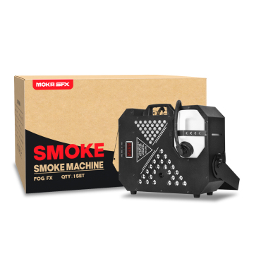 MOKA SFX MK-F01 1500W LED Smoke Fog Machine for Stage Events