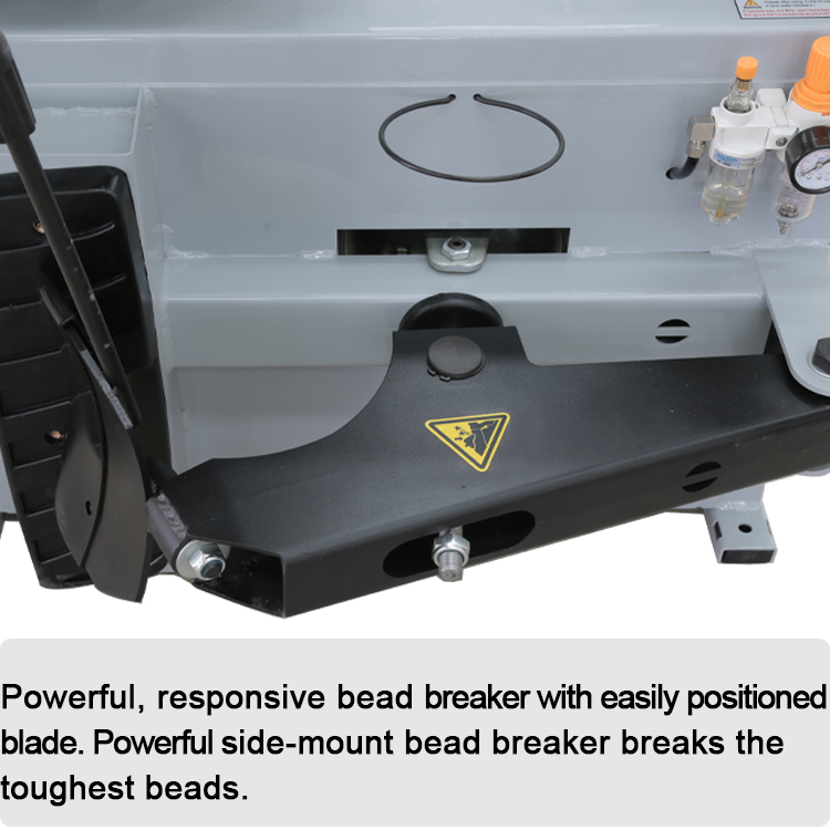 tire changer bead loosening