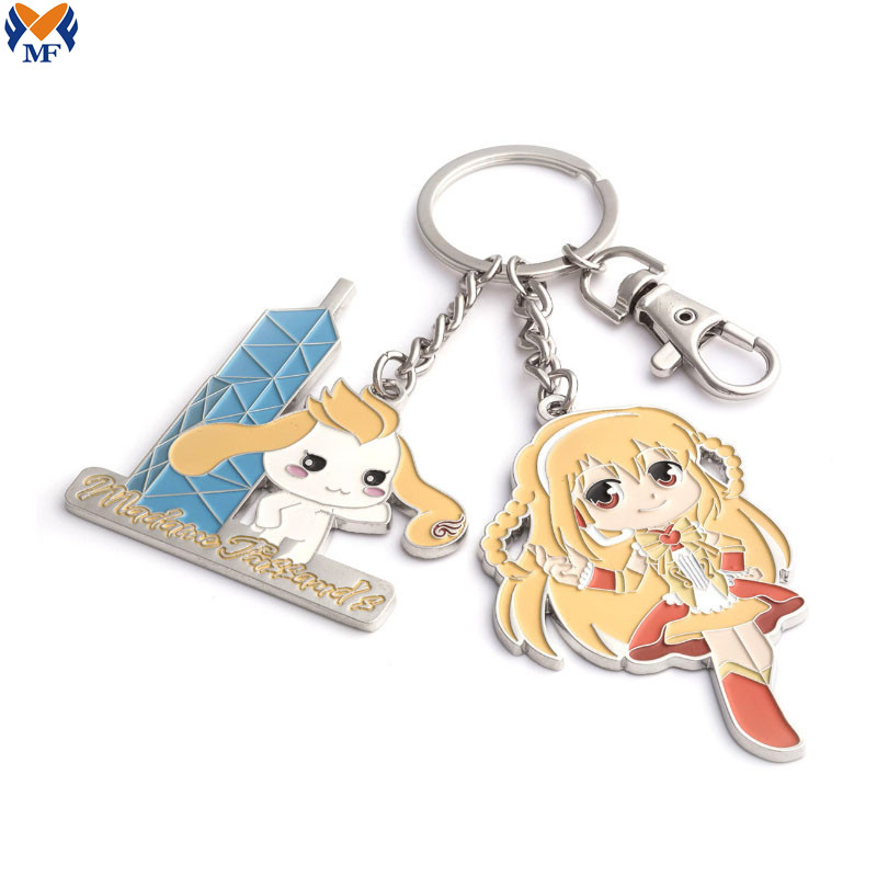 Beautiful Enamel Keychain