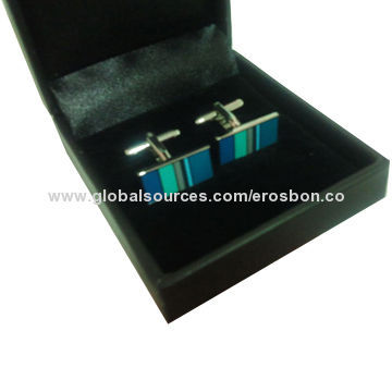 Hard Enamel Cuff Links with Standard Fitting, Logos Can be made in Various Techniques