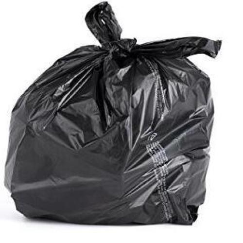 HDPE Black Rubbish T-Shirt Plastic Bag Plastic Vest Carrier Shopping Bags