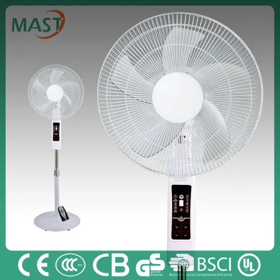 16 inches white air cooling stand fan for household in 2016