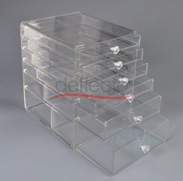 2016 Hot Sale Customized Acrylic Cosmetic New Arrival/ acrylic storage box