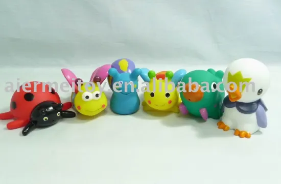 Promotional Custom Floating Bath Vinyl Rubber Toy OEM 6P PVC