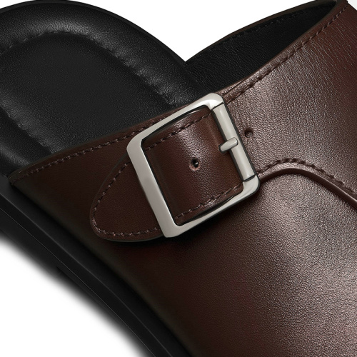 Trendy Men's Soft Leather Slippers