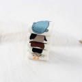 Colección de calcetines de botes estampados con oso animal
