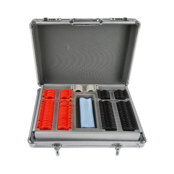 104 PCS Trial Lens Set with Color Plastic Ring - Optical Equipment SLC-104