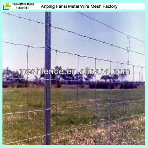 Long-life galvanized soccer field fence