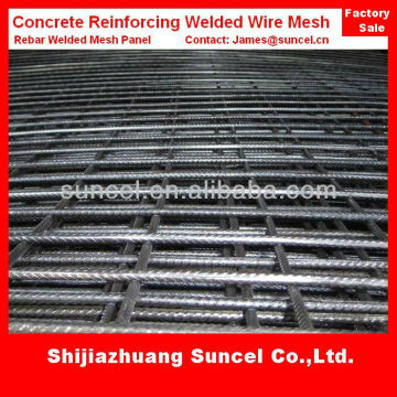 Concrete reinforcing welded wire mesh