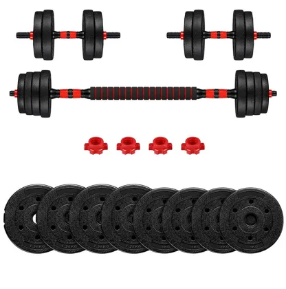 5kg 10kg 20kg Dumbbell Set - Mancuernas de Cemento y Concreto - Juego de Pesas para Entrenamiento