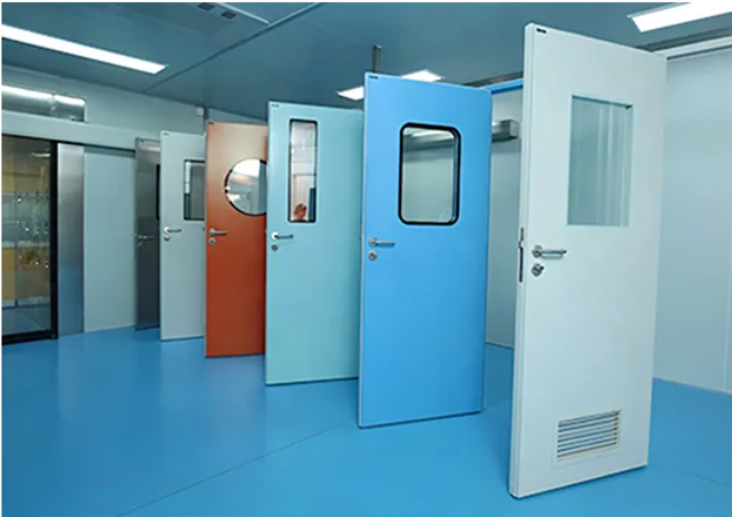 GMP Standard Stainless Steel Cleanroom Airtight Swing door