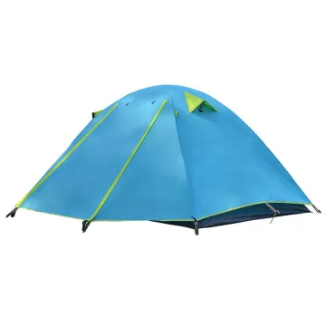 2-Person Aluminum Pole Lightweight Double Layer Portable Camping Tent