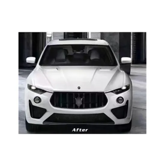 Automotive Accessories for Maserati Levante to Trofeo 2016-2023: Front Rear Bumper Grille Side Skirt Kits
