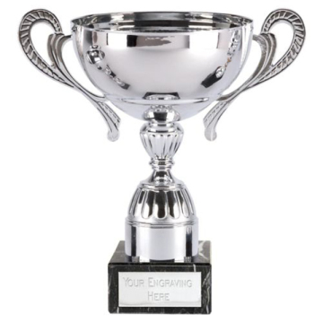 high quality luxury silver plating metal trophy