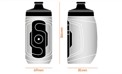 Fidlock Twist Cycling Bicycle Drinking Bottle in Cooperation With Monkey-Link 450ML Kit