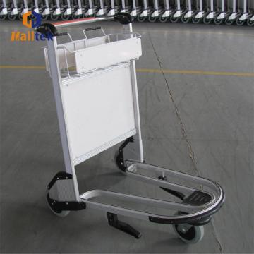 3 wheel aluminum alloy handbrake airport trolley
