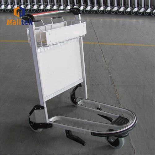 Aluminum Alloy Airport Trolley 3 wheel aluminum alloy handbrake airport trolley Manufactory