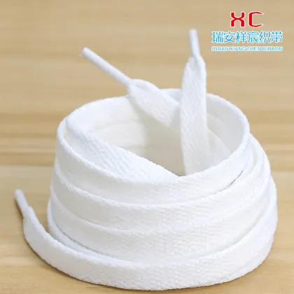 Classic Plain Single-Layer Shoelace for Casual Shoes