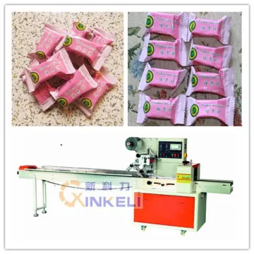 Cashew nuts crisp flow packaging machine