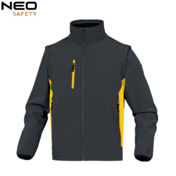 Custom Logo Windbreaker High Visibility Reflective tape Softshell