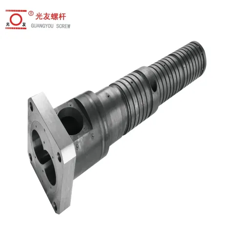 Konos high-speed conical twin screw para sa PVC