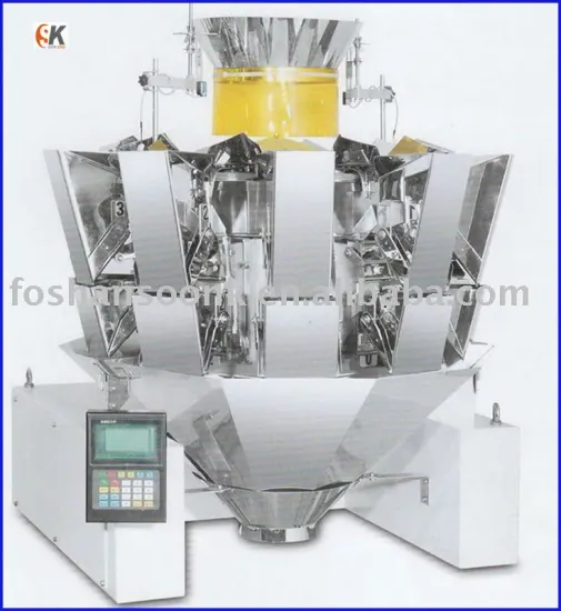 10 heads water proof type multihead weigher