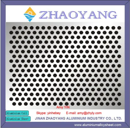 AA1100 1.5mm Perforated aluminum ceiling panels