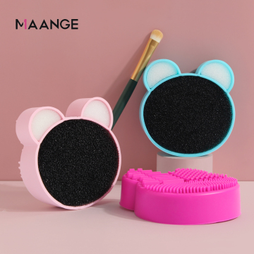 MAANGE Wholesale Custom Makeup Brush Cleaning Pad