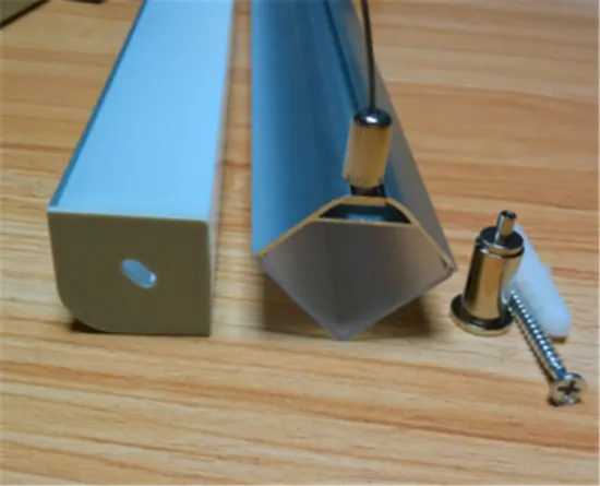 Led linear pendant light SKD parts aluminum profile