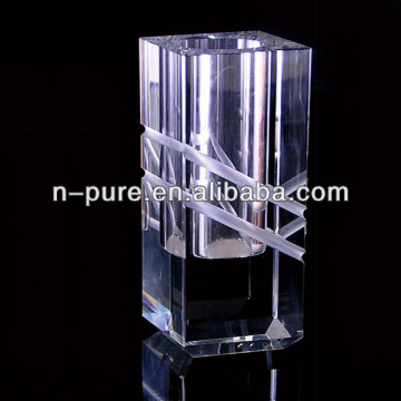 Classic Pattern Crystal Vase Decorations