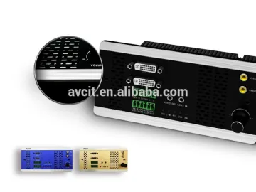 VIdeo wall matrix switcher with central controller feature over IP