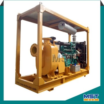 Diesel engine water pumping machine