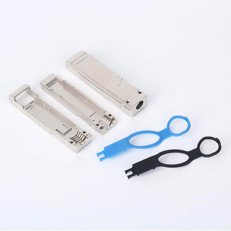 Zinc Alloy Die Casting SFP Fiber Optic Module Enclosure