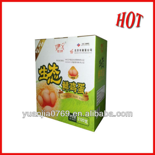 Color packing box for food field in China manufacturer
